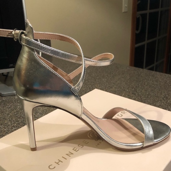 Chinese Laundry Shoes - Brand New Chinese Laundry Silver Heels